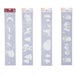 Assorted Christmas Stencils - 60x12cm