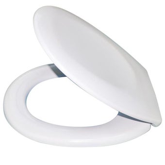 Aston Duroplastic Toilet Seat - White