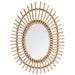 Atmosphera Oval Rattan Mirror