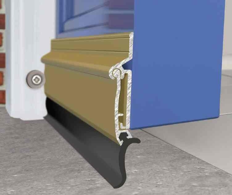 Exitex Auto Seal 914mm - SAA Finish (Satin Anodised Aluminium) 