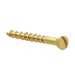 Brass Wood Screw - 2" x 10mm