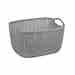Blue Canyon 20L Grey Lace Storage Basket