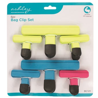 Bag Clip Set - Pack of 6