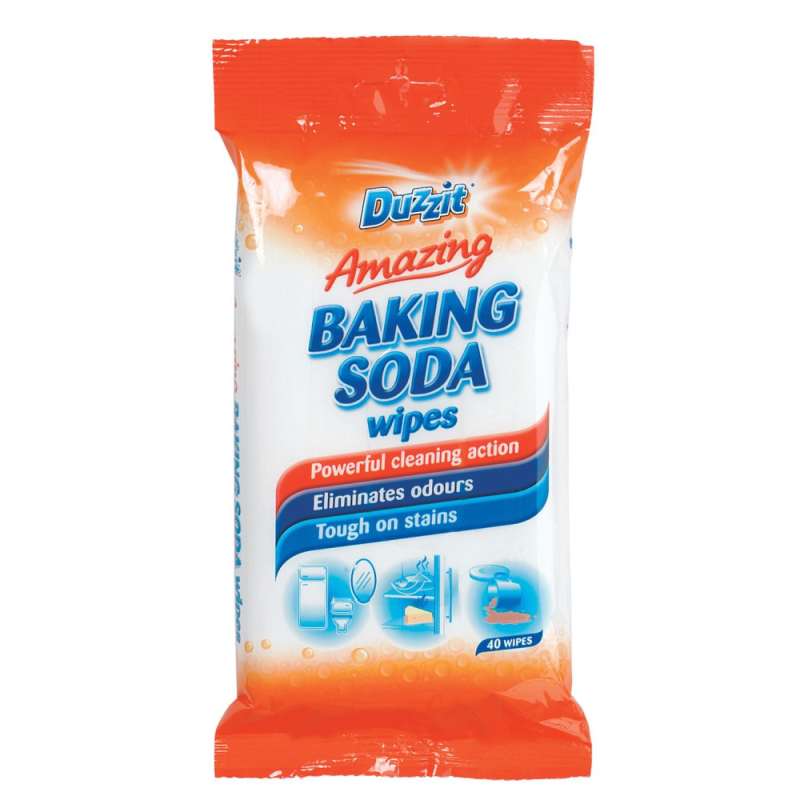 Duzzit Amazing Baking Soda Wipes - Pack Of 40