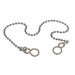Ball Type Basin Chain Chrome 12"