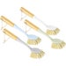 Bamboo Dishwasher Scrubbing Brush