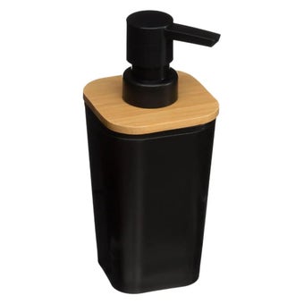 Bamboo Soap Dispenser - Black