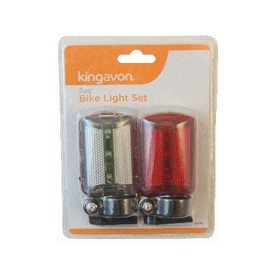 Kingavon 2 Piece Bike Light Set