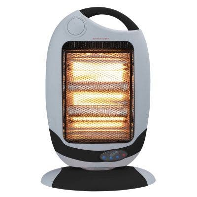 Kingavon 1200w Oscillating Halogen Heater with Remote Control