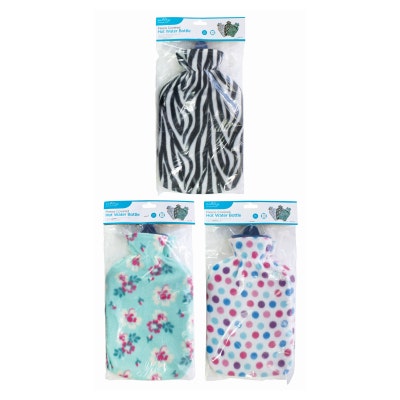 Ashley Fleece Covered Hot Water Bottle