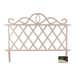 GreenBlade White Plastic Border Fence - 48x36cm