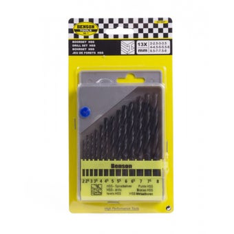 Benson HSS Drill Set - 13 pieces