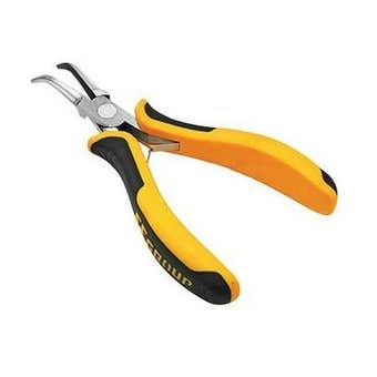 Mini Bent Nose Pliers - 134mm