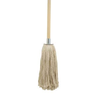 Bentley Cotton Mop & Wooden Handle 12oz