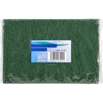 Bettina Flat Green Heavy Scourers - Pack of 10