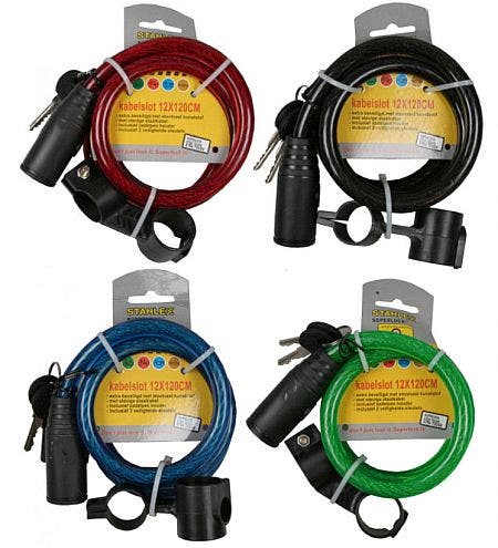 Bike Cable Lock with Bracket included  