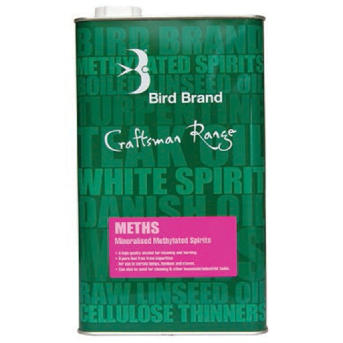 Bird Brand Methylated Spirit 1L