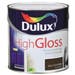 Dulux High Gloss Bitter Chocolate - 2.5L
