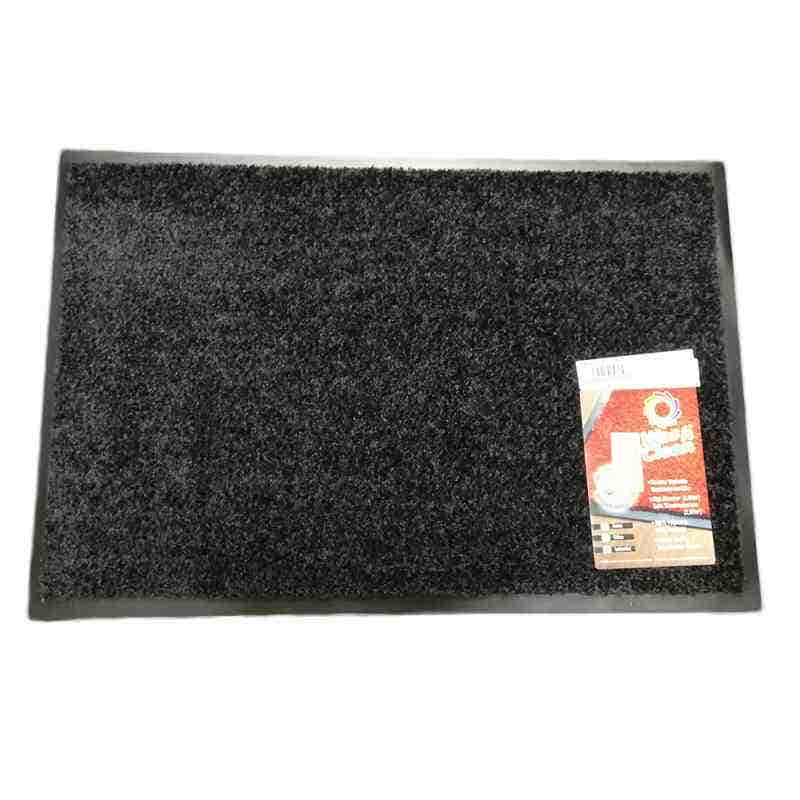Dosco Wash & Clean Anti-Slip Mat - Black 40 x 60cm 