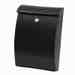 De Vielle Black ABS All Weather Post Box