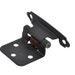 Amerock-Style Black Overlay Hinge - 2.75" - Set Of 2