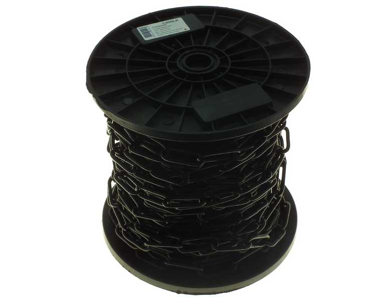 Premier 6mm  X 42mm Black Chain 