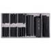 Black Heat shrink Tubing - 127 pieces
