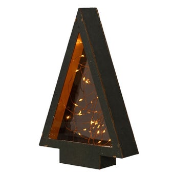 Black LED Tree 28cm