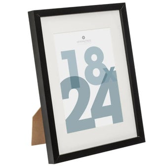 Black Photo Frame 18x24cm
