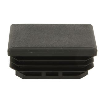 Black Rectangular Inner Tip 30mm x 50mm