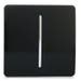 Trendi 1 Gang 2 Way Switch Black