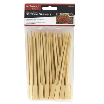 Blackspur Bamboo Skewers 15cm - Pack of 50