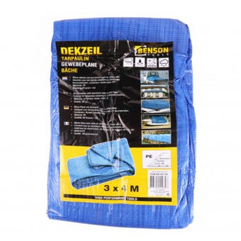 Blue Tarpaulin 3x 4m