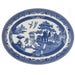 Blue Willow Oval Platter 35cm/13.75"