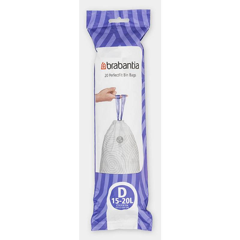 Brabantia (D 15-20L) 20 PerfectFit Bin Bags