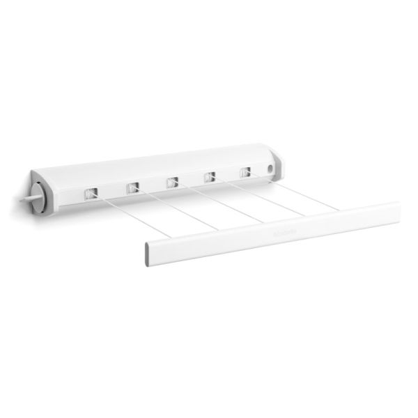 Brabantia Pull-Out Clothes Line White