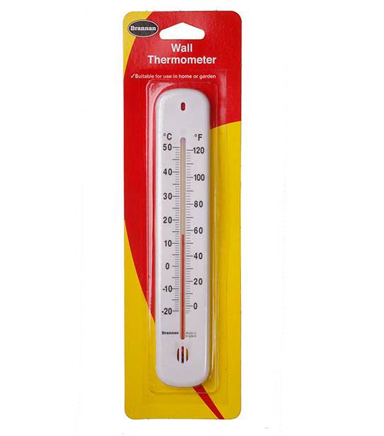 Brannan 200mm Wall Thermometer