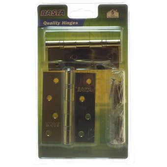 Basta 2pc Brass Ball Bearing Hinges