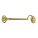 Brass Cabin Hook 4"