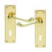 Basta Victorian Brass Door Handle