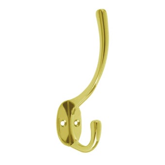 Brass Hat And Coat Hook - Each