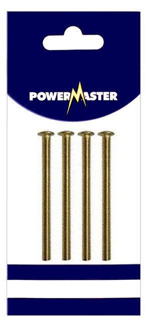 Powermaster Brass Socket Screws - 50mm