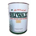 Briwax Orignal Natural Wax Polish - Medium Brown 5L
