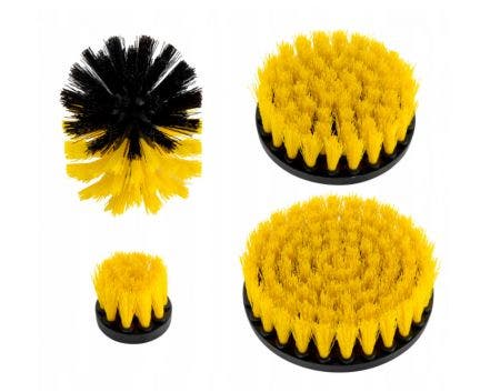 Brushes For Drill - 4 Pieces