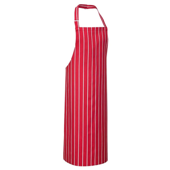 Butchers Waterproof PVCNylon Apron - Red & White