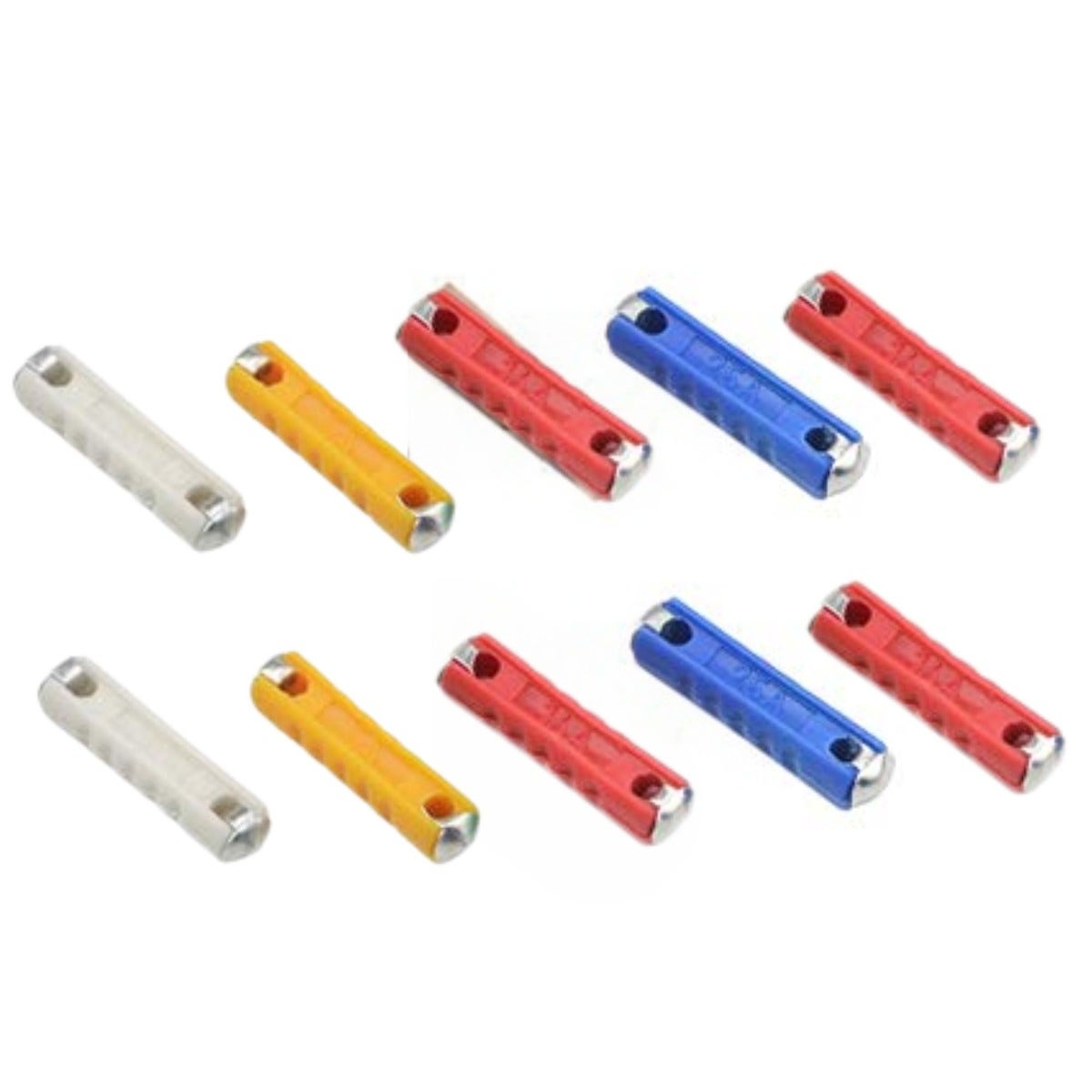 Car Fuses Assortment 5A 8A 16A 25A - Pack of 10