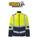 Cargo Hi-Vis Two Tone Softshell Jacket - Size M