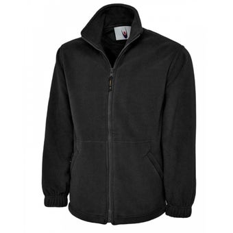 Cargo Unisex Black Micro Fleece Jacket - Small