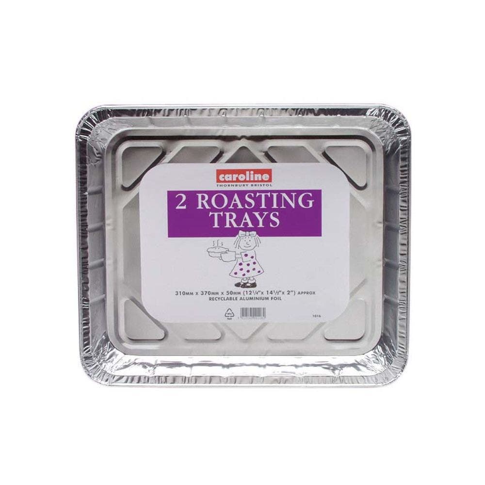 Caroline Foil Roasting Tray - Pack of 2