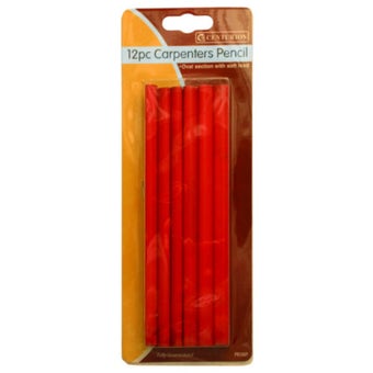 Carpenters Pencils - 12 pack
